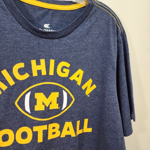 Colosseum Michigan Football double sided graphic short sleeve shirt men's sz XXL - Picture 5 of 6